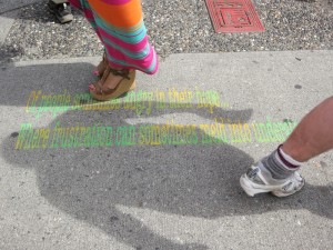 downtown pender with shoes